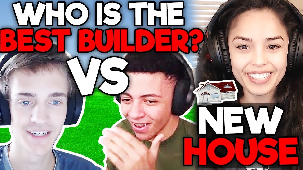 VALKYRAE'S NEW HOUSE, WHO IS BEST BUILDER?  NINJA VS MYTH? - Fortnite FUNNY & SAVAGE Moments #17
