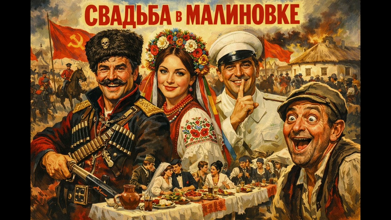 «Свадьба в Малиновке: Банда, Любовь и Хохот!»