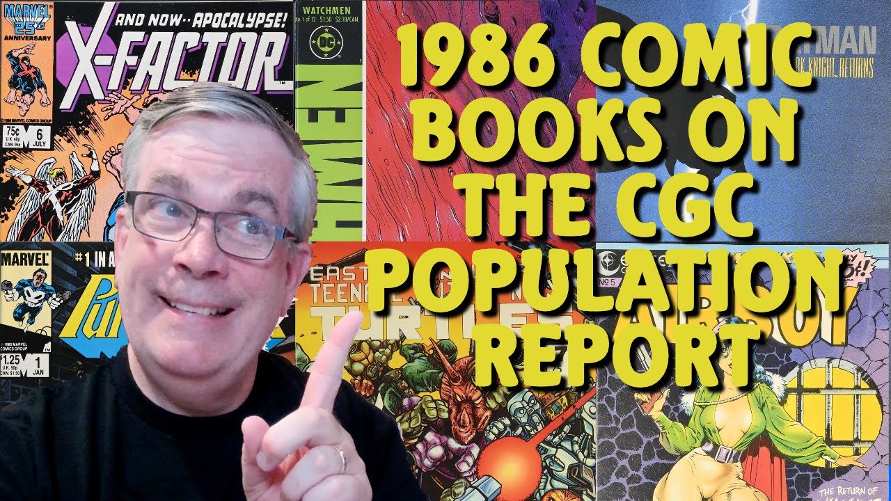 1986 Comic Books on the CGC Population Report