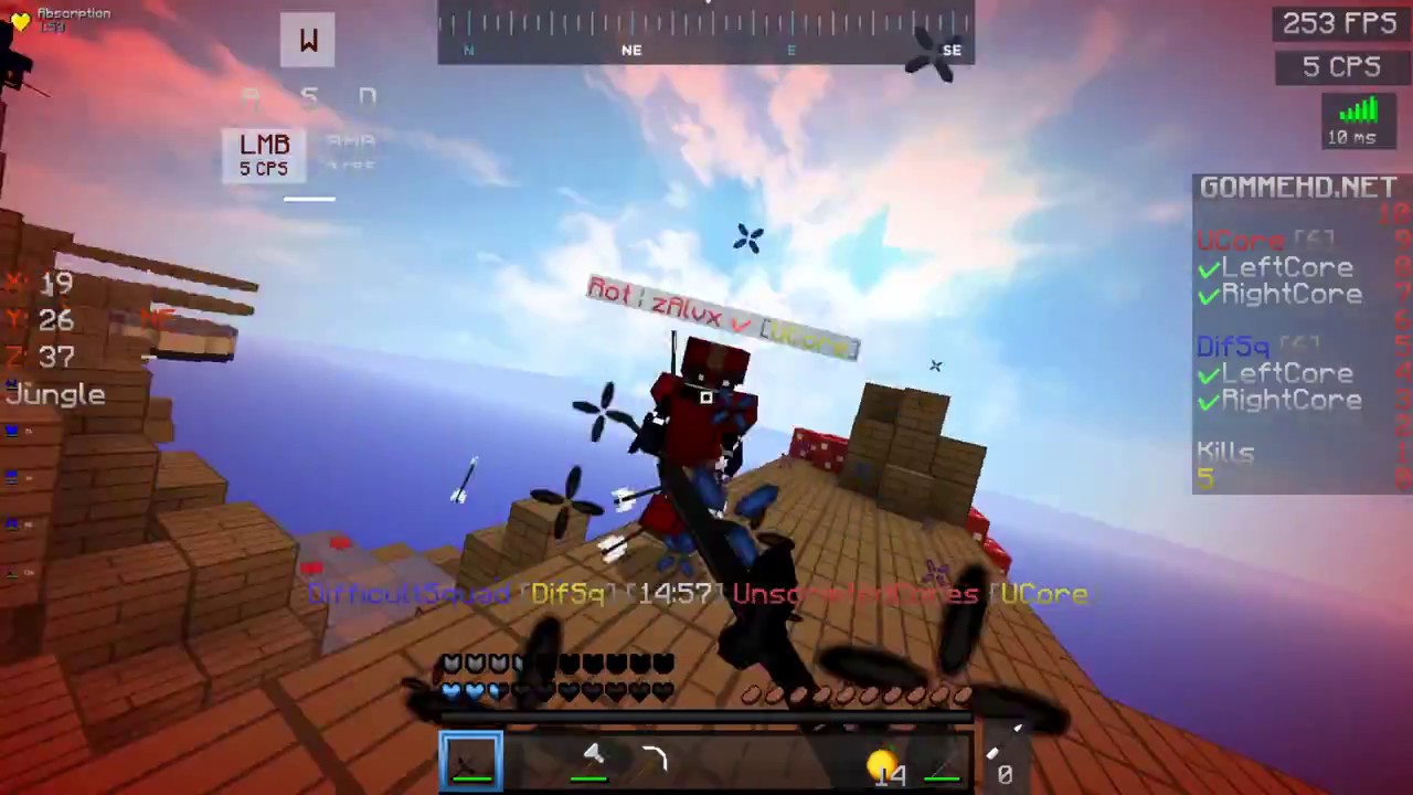 Cores-CW vs UCORE // made by Loqxse