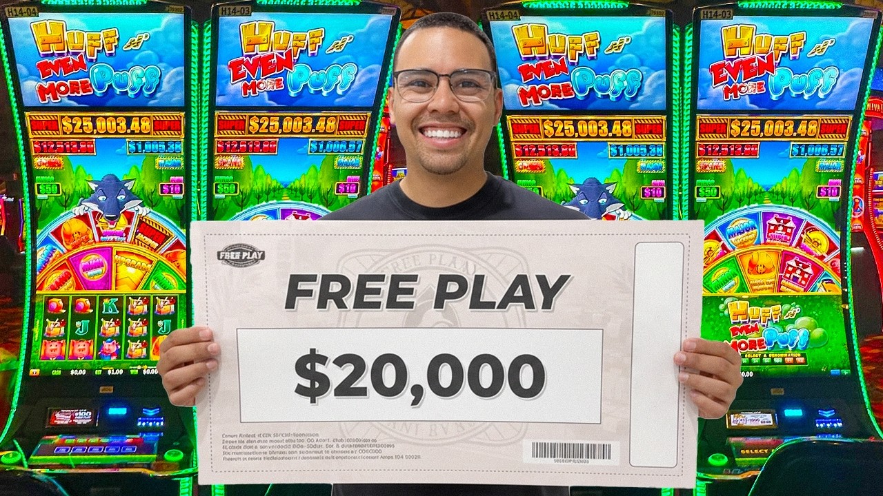 I Gambled $20,000 in Free Play on Slot Machines