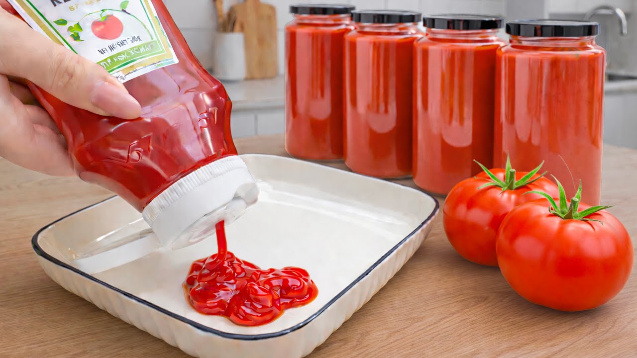 Перестаньте покупать кетчуп! Готовьте вкусный, натуральный и недорогой кетчуп дома | Советы от Тр...