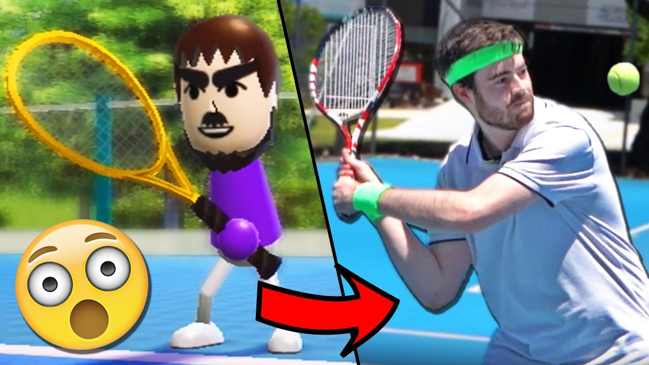They made Wii Sports Tennis into a REAL THING?!?