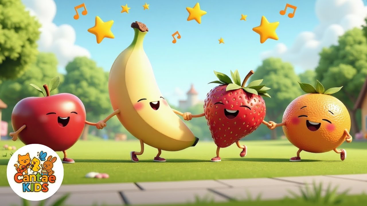 A Ciranda das Frutinhas | Cantae Kids | Músicas Infantis e Desenhos Animados para Crianças