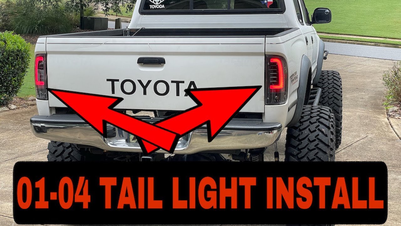 01-04 Tacoma LED Tail Light INSTALL!!