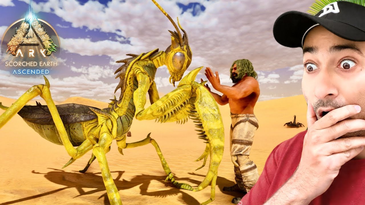 I WAS'NT EXPECTING MY NEW MANTIS TO HAVE SECRET POWERS...ARK SCORCHED EARTH
