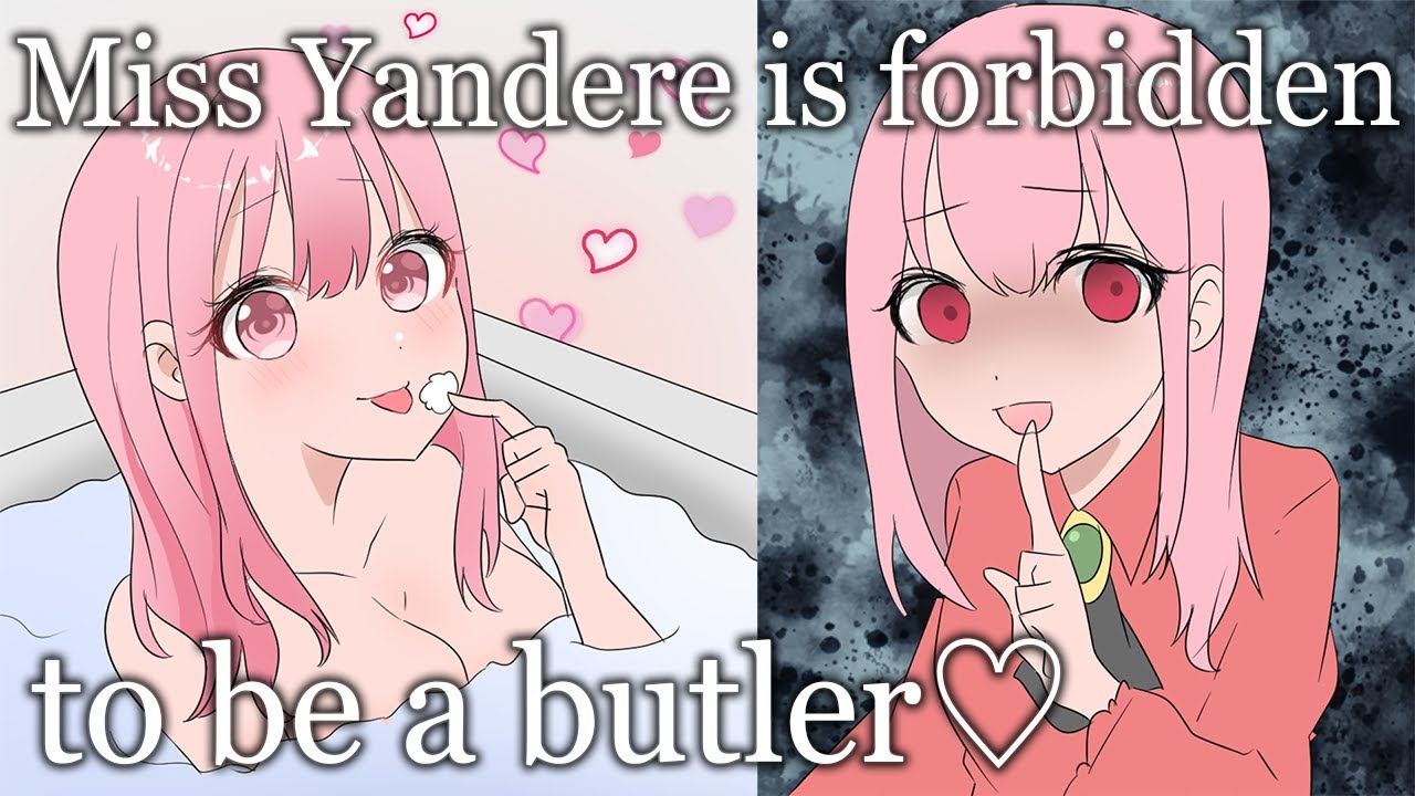 【Manga】If I became a butler and helped Miss Yandere…