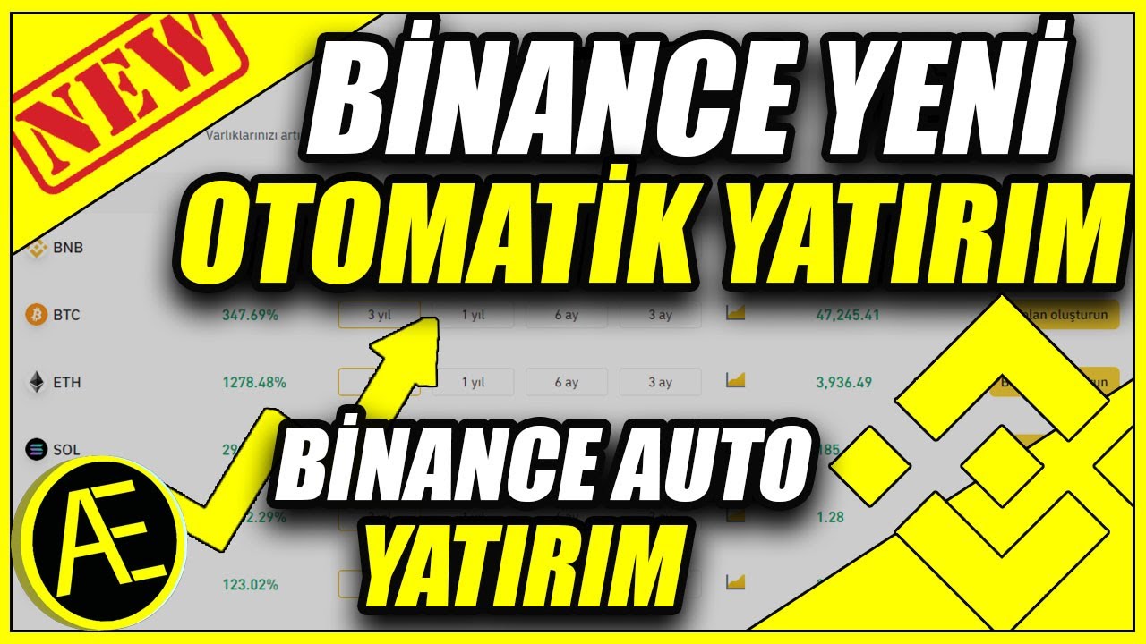 Binance Otomatik Yatırım Nedir ? | Emekli Edecek Sistem | Binance Auto Invest