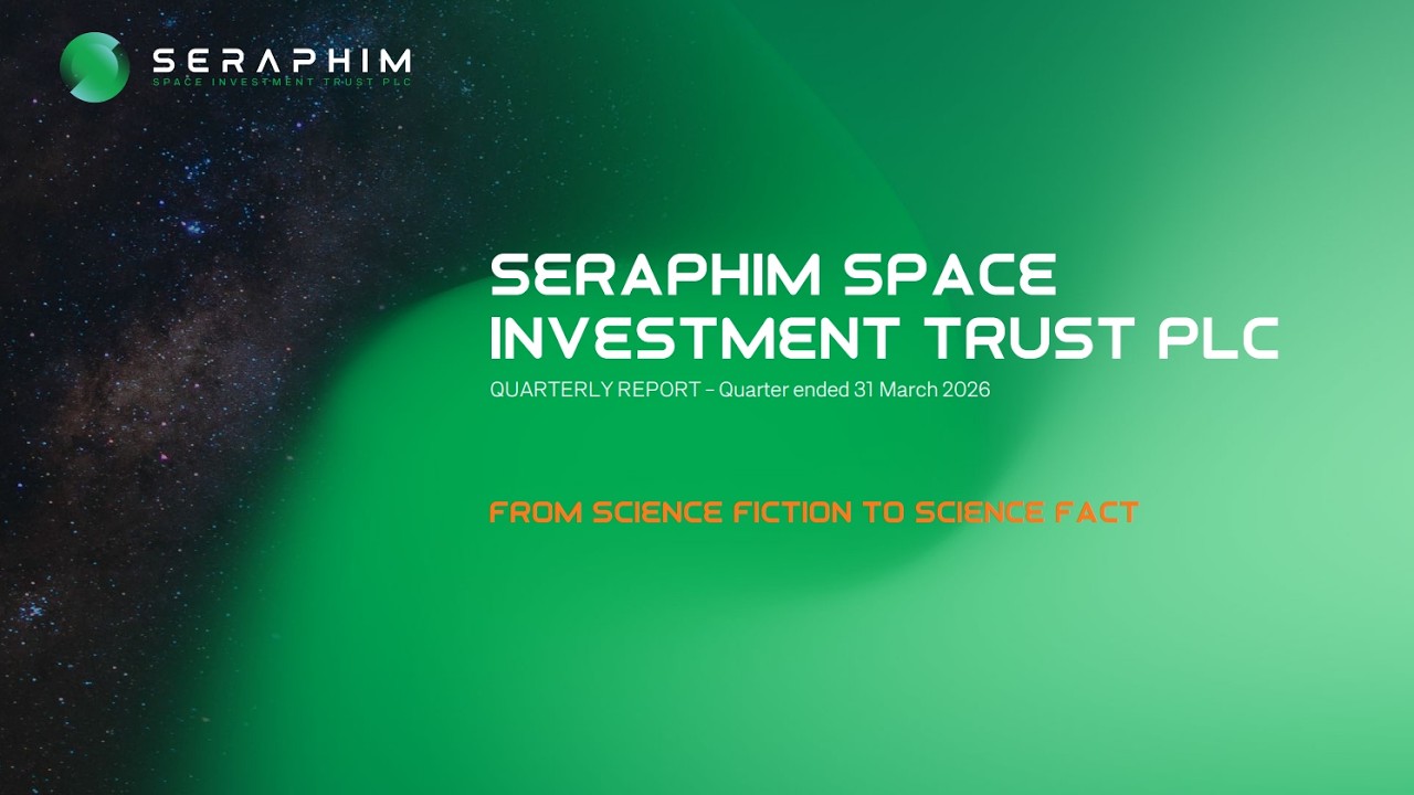 SERAPHIM SPACE INVESTMENT TRUST PLC &mdash; Результаты за третий квартал, завершившийся 31 марта