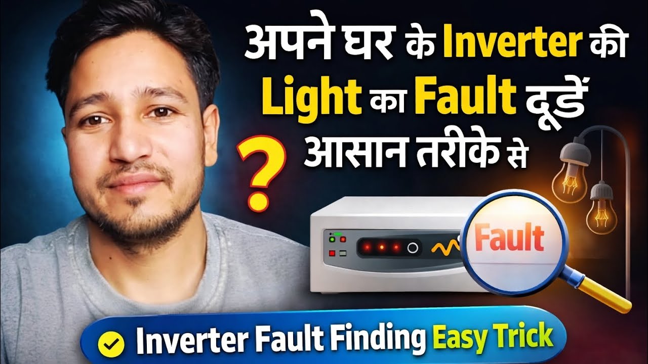 Inverter Light Problem Solution | Easy Home Trick Inverter से लाइट नहीं आ रही? 😱