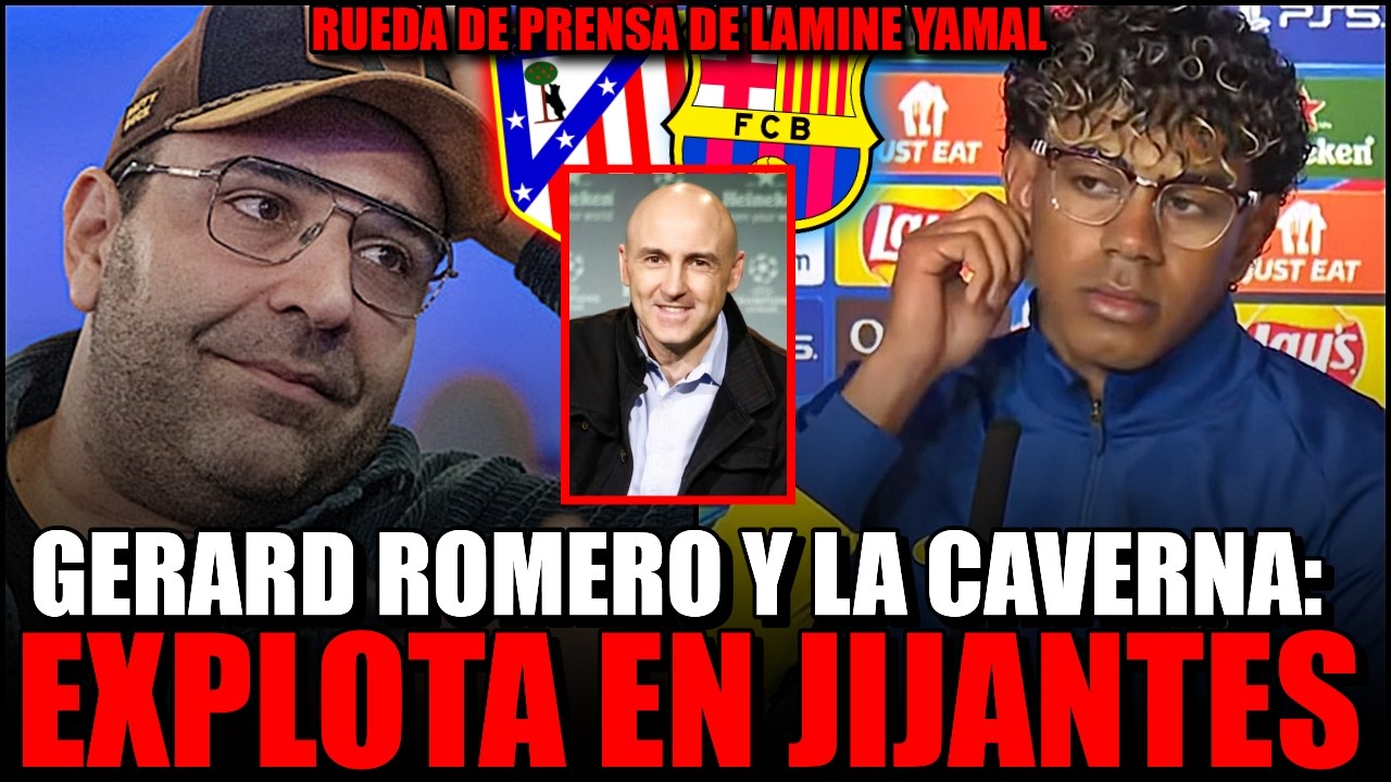 💣🔥 *GERARD ROMERO EXPLOTA CONTRA LA CAVERNA* Y BRUTAL LAMINE YAMAL EN LA PREVIA DEL ATLETI - BAR&Ccedil;A