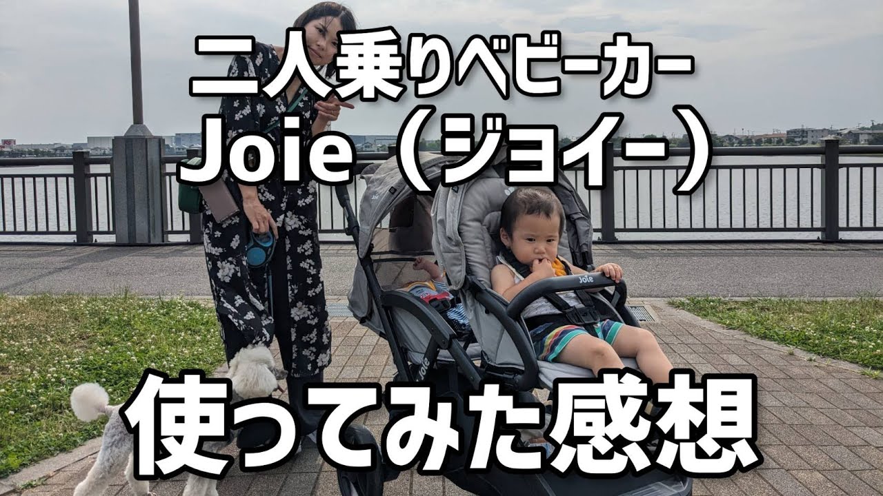 【二人乗りベビーカー】Joieが届いたので使ってみた！使用感や組み立ての様子をレポします！Joie Evalite Duo（ジョイー エヴァライト デュオ）