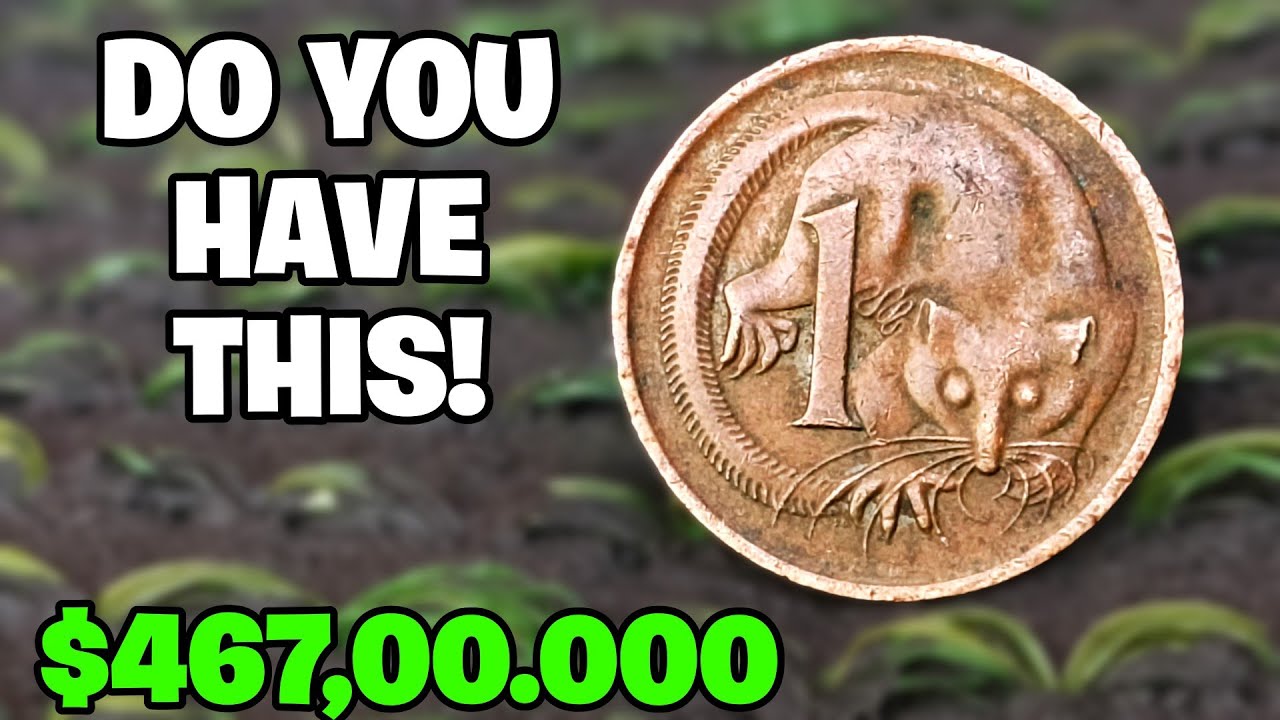 Most Expensive & Rarest Australia 1-Cent Worth Millions Could Make You Rich - Old Coins Worth Money!