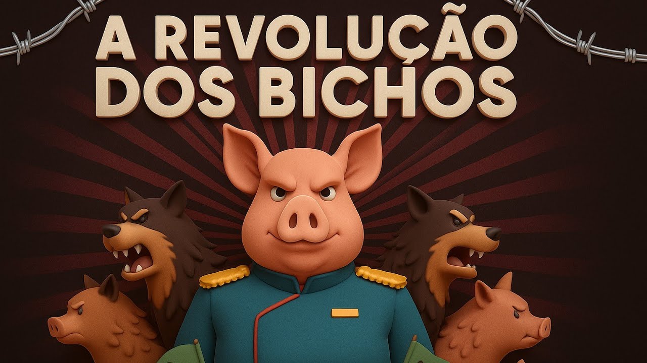 A Revolução dos Bichos - Desenho com IA