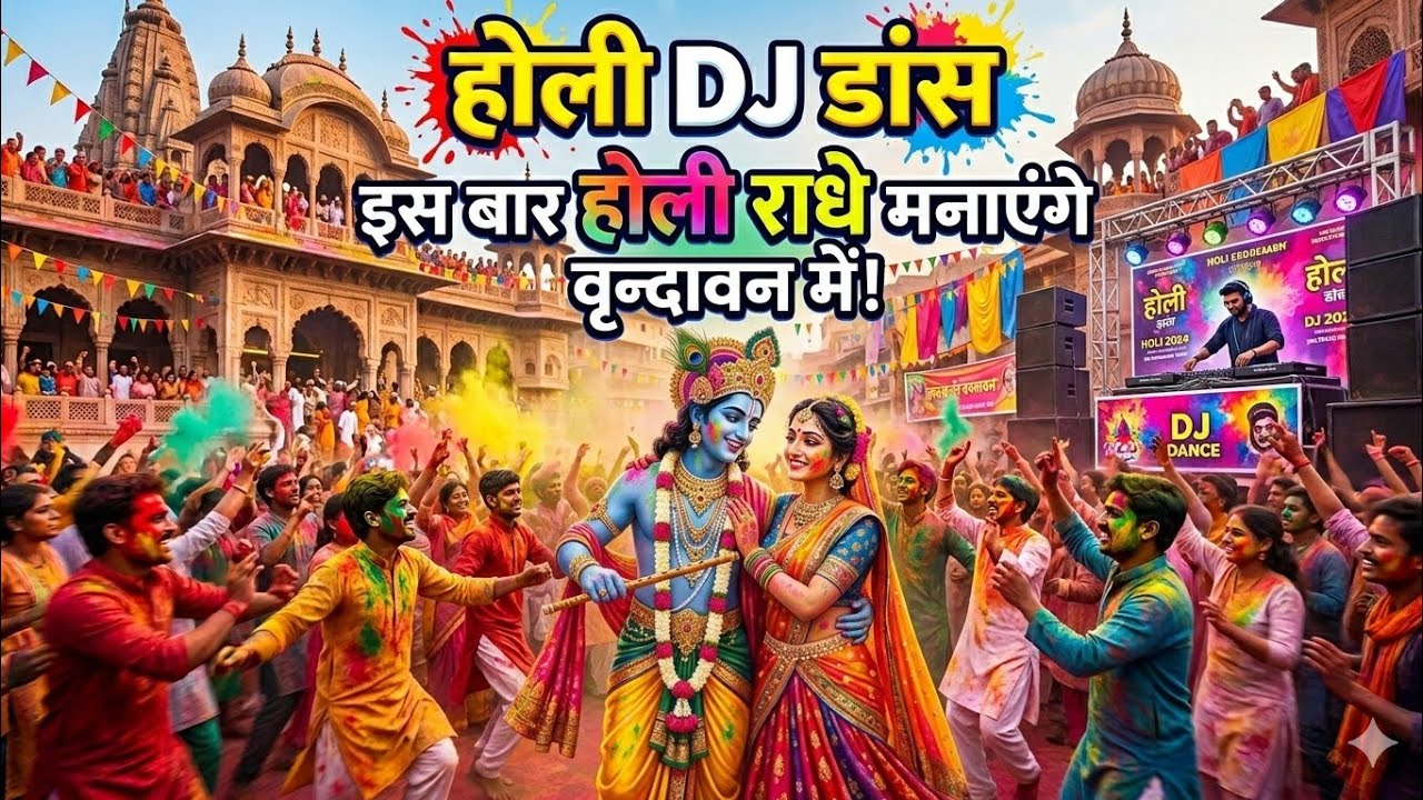 Is bar Holi manaenge Vrindavan Mein इस बार होली राधे मनाएंगे वृंदावन में