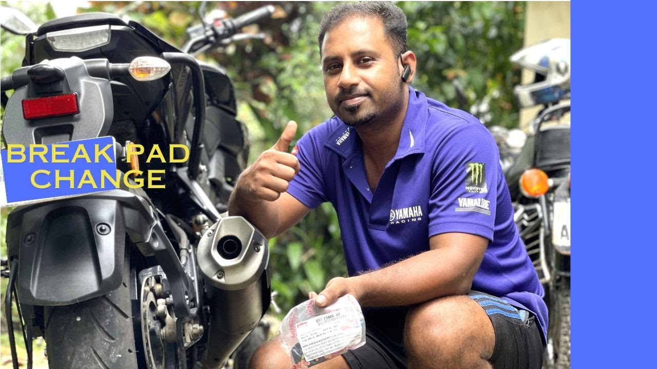 How To Change YAMAHA MT-15 V2  Rear Brake Disc Pad | Easy way