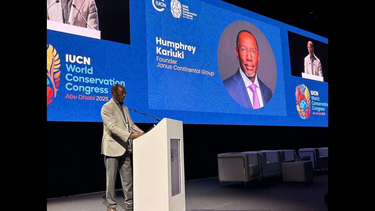 Humphrey Kariuki on Saving the Mountain Bongo | African Conservation, IUCN & Sustainable Leadership