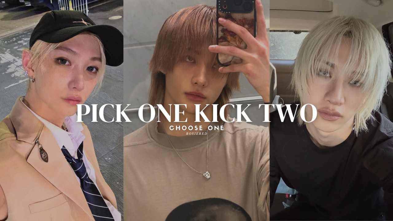 PICK ONE KICK TWO | Same Group Edition | BTS, SVT, ATEEZ, SKZ, ENHYPEN,TXT...