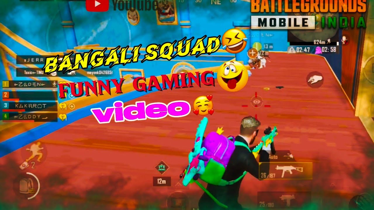 Bangali funny squad gaming video😰🤣❤️#bengali #bgmihighlights #pubgmobile #bengalirecipe #pubgmobile 