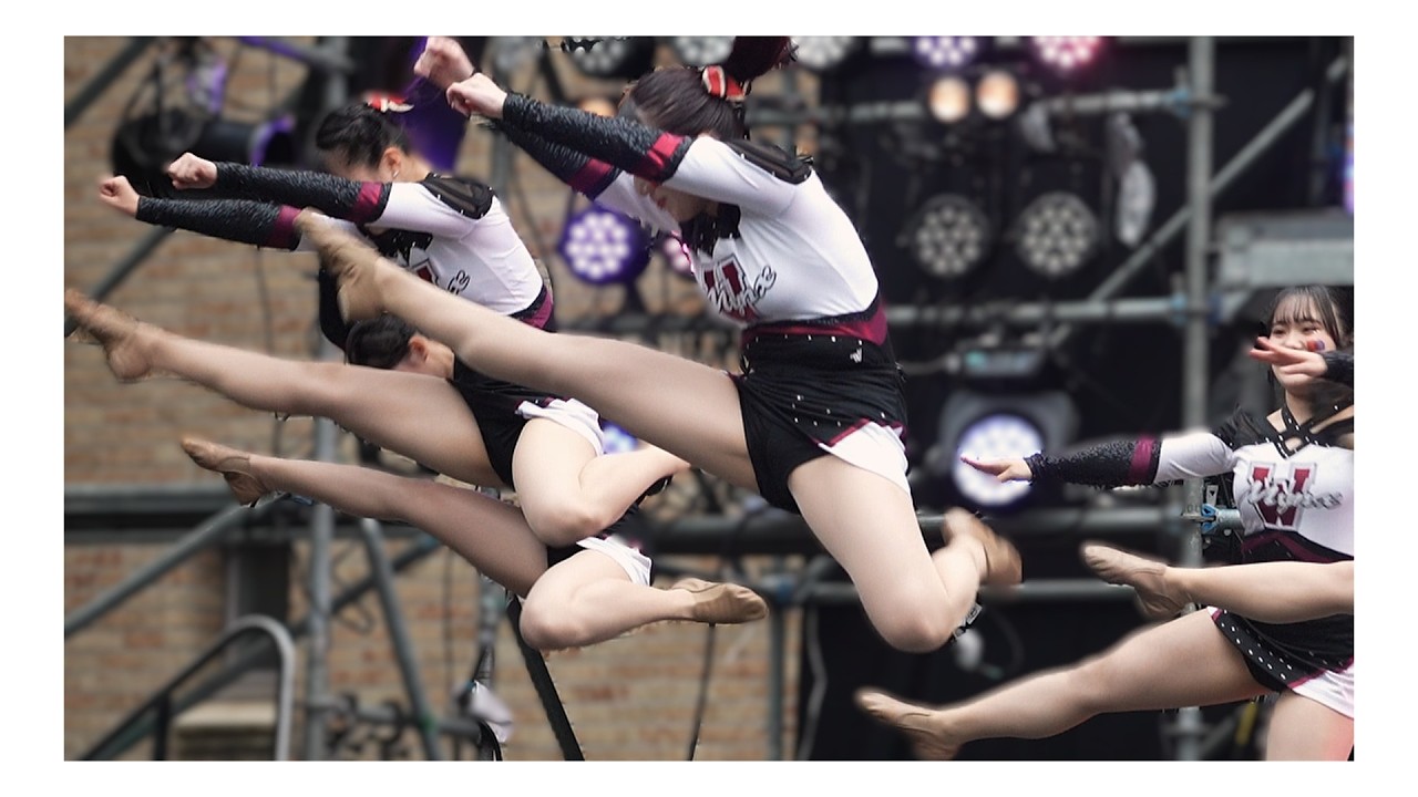 【学生チア】早稲田祭 ！チアダンスチームMYNX 2025年②　[Cheer Dance] Enjoy the finale of the Waseda Festival!eam MYNX