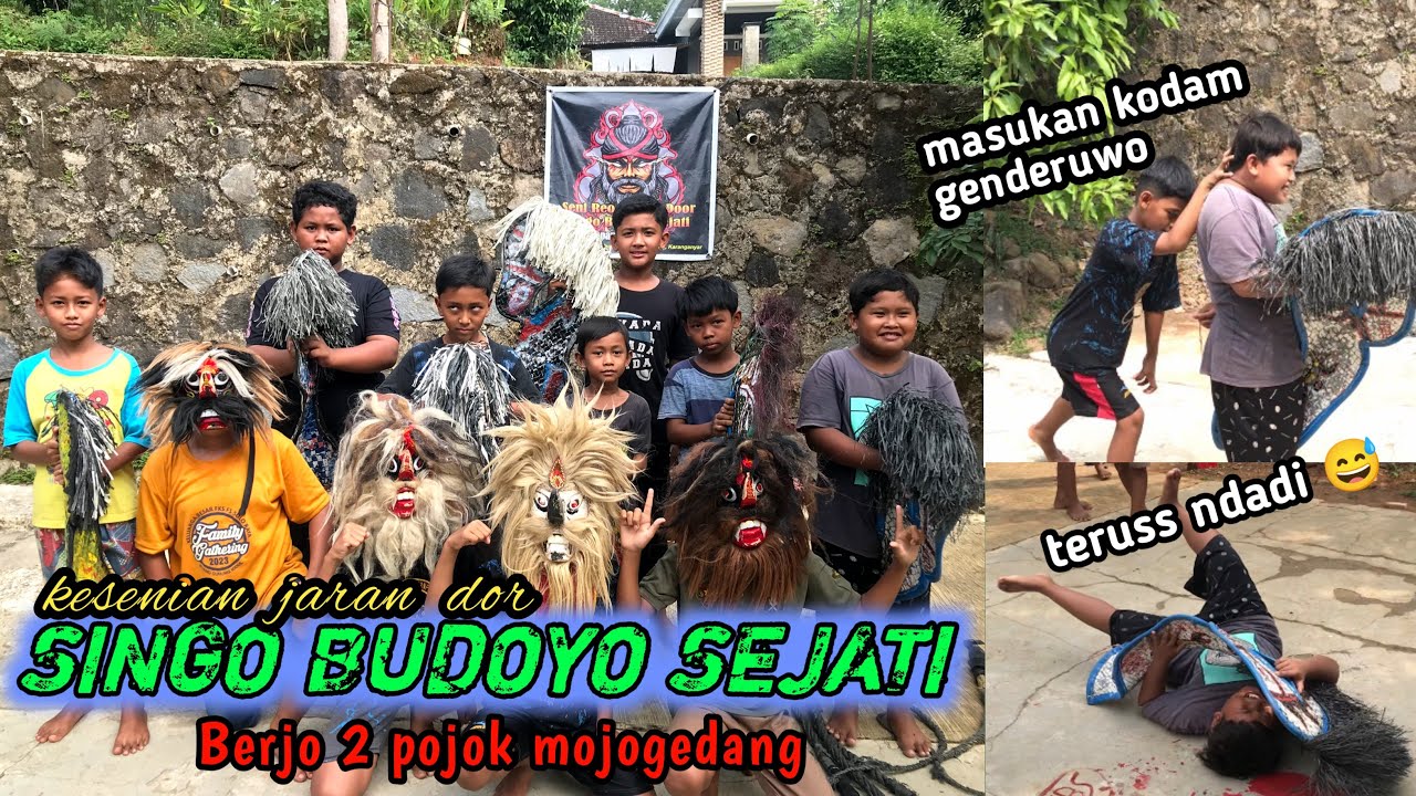 Grebek mabes❗️JD SINGO BUDOYO SEJATI jonatan Ngedann !! BERJO 2 pojok mojogedang