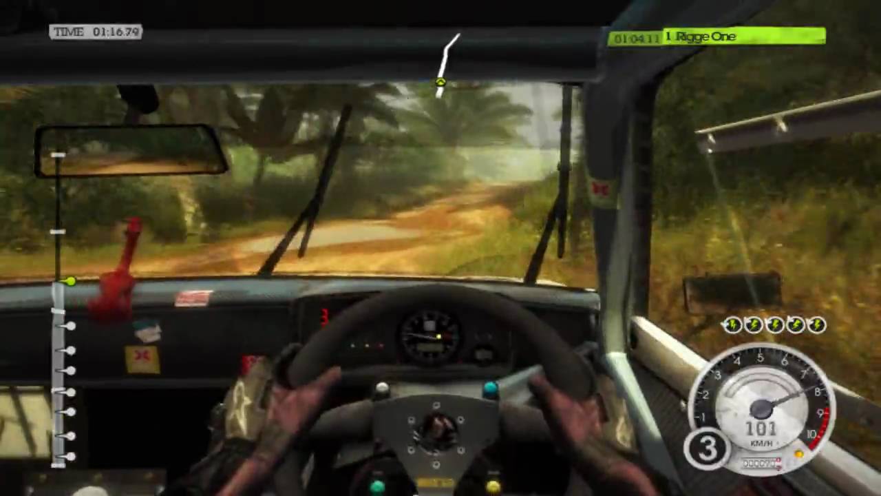 Dirt:2 - Escort MKII on a ride in malaysia [Gameplay]