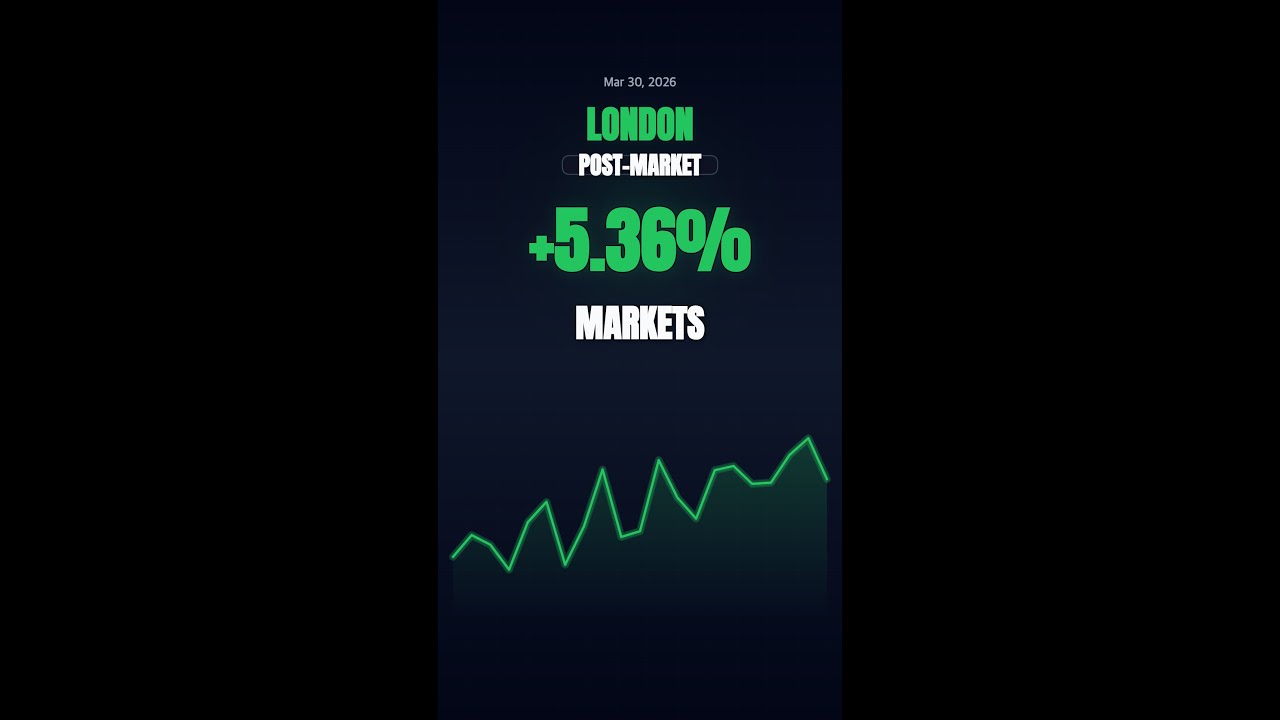 Mon, Mar 30, 2026 📊 Market Pre-Market &mdash; Looking ahead, all eyes are on European