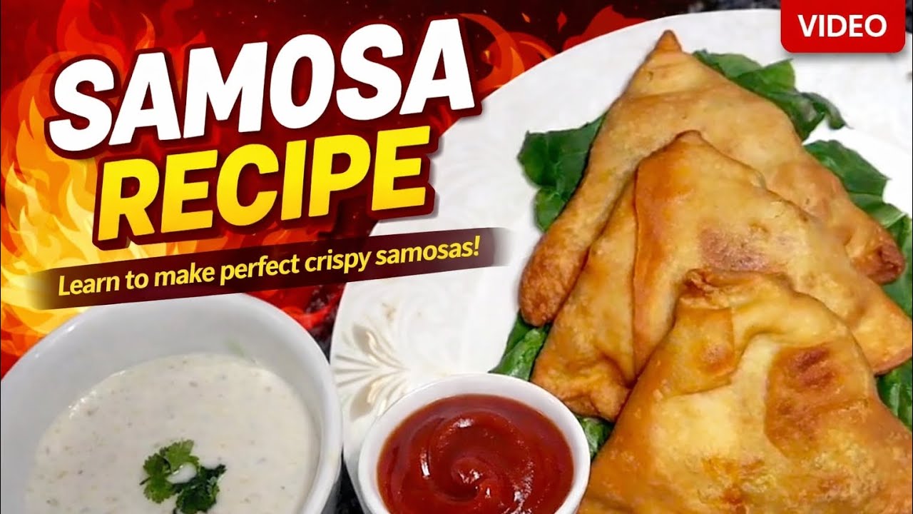 ALOO SAMOSA RECIPE| CRISPY SAMOSA