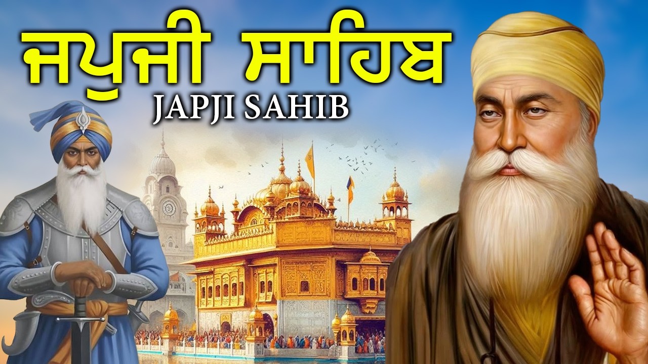 Morning Prayer (ਜਪੁਜੀ ਸਾਹਿਬ )Japji Sahib- ਬਹੁਤ ਹੀ ਮੀਠੀ ਆਵਾਜ਼ ਵਿਚ -Lyrical Video #punjabi #japjisahib