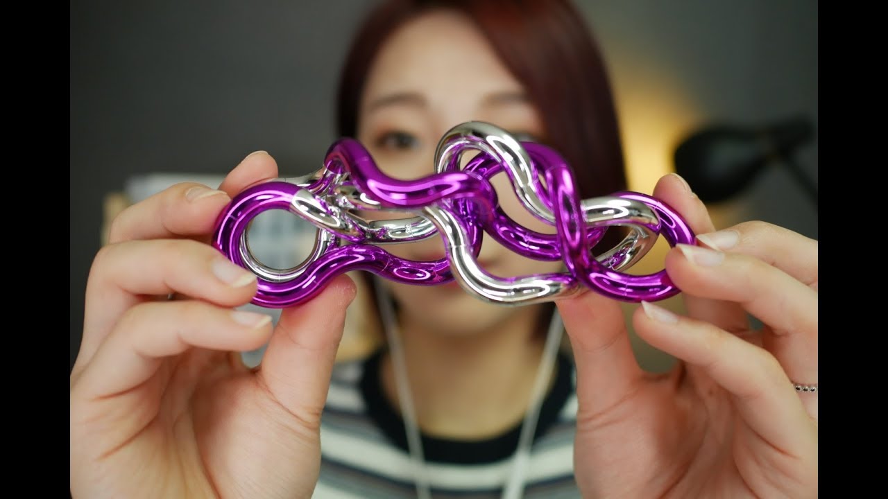 [ASMR] 팅글을 위한 탱글 | 해외 유행 피젯토이 탱글 국내 최초 ASMR | Tangles for your tingles