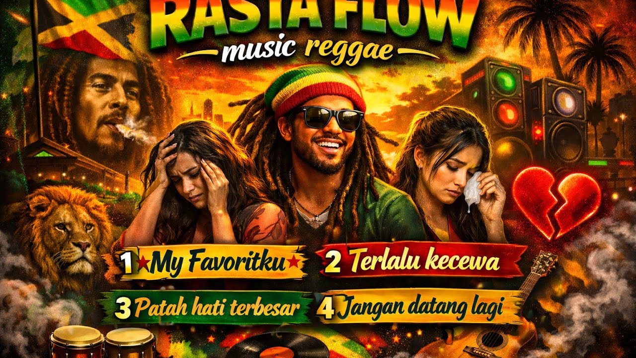 Kumpulan lagu lagu RASTA FLOW music reggae. #Reggaeindonesia. 