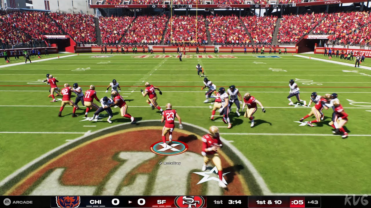 Madden NFL 25 - Chicago Bears vs San Francisco 49ers - Gameplay (PS5 UHD) [4K60FPS]