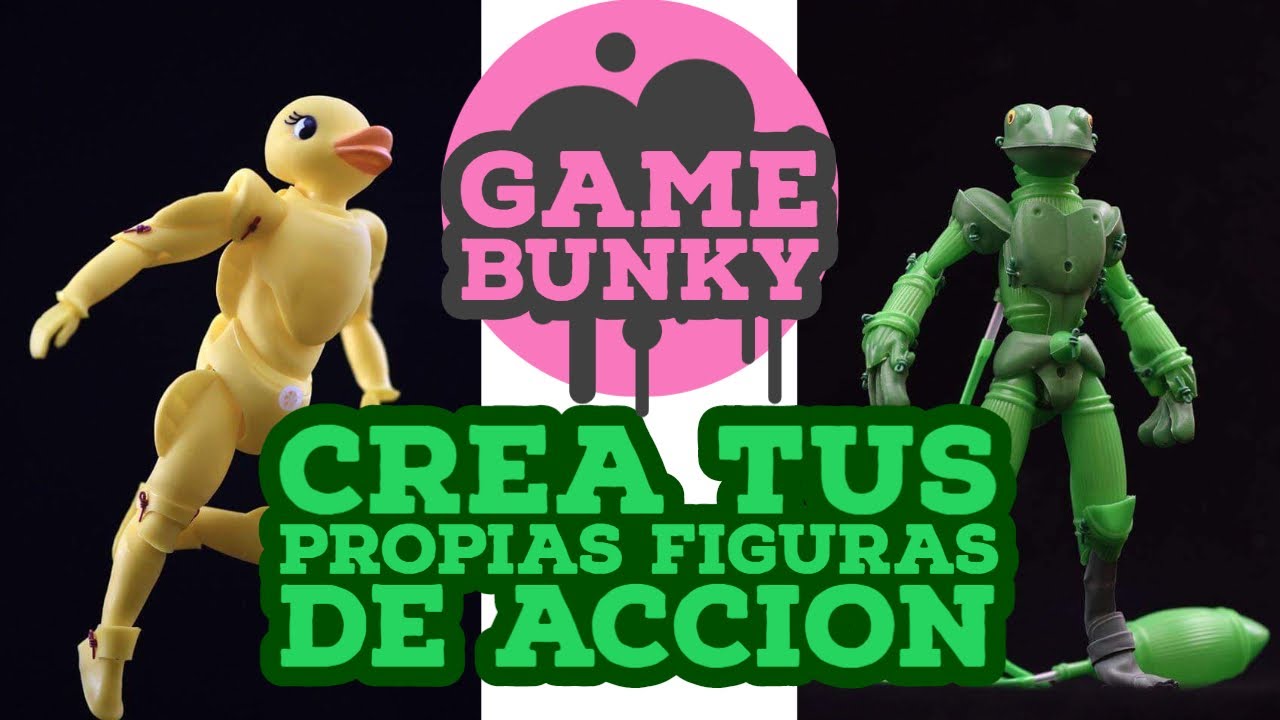 SABIAS QUE PUEDES HACER FIGURAS DE ACCI&Oacute;N ARTICULADAS CASERAS CON CUALQUIER MATERIAL