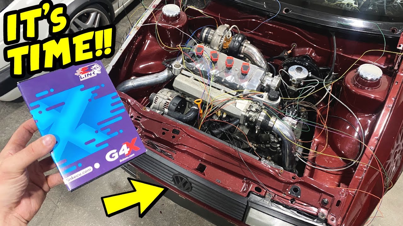 Josh&rsquo;s 10 year VW Corrado Project - TIME TO MAKE THIS RUN!! (CUSTOM ENGINE HARNESS)