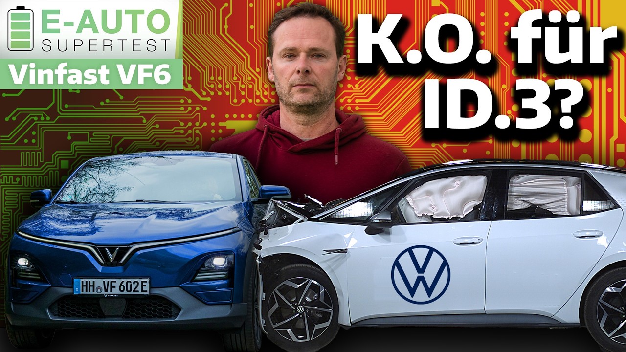 Vinfast VF6: Für den ID.3 wird es gefährlich! - E-Auto Supertest mit Alex Bloch