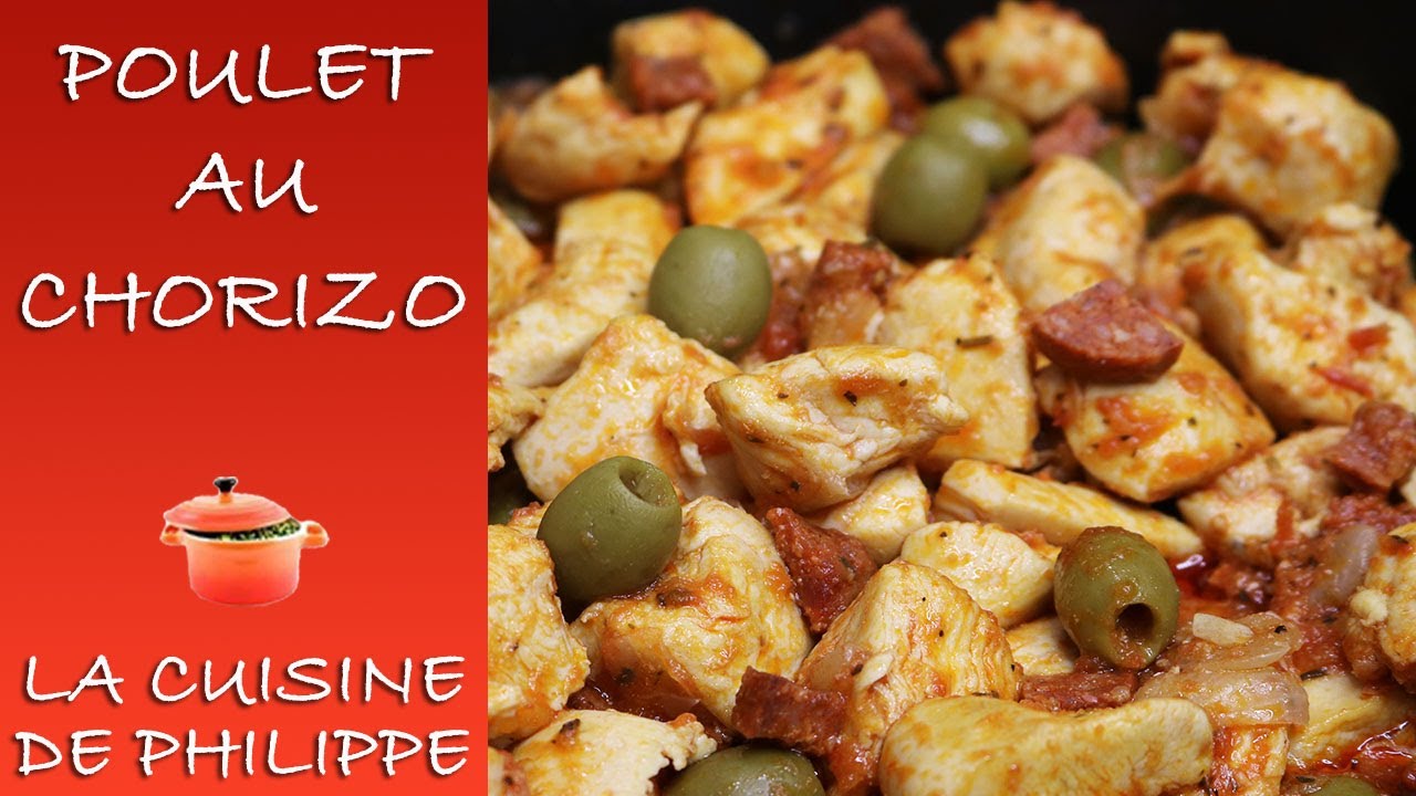 Poulet au chorizo