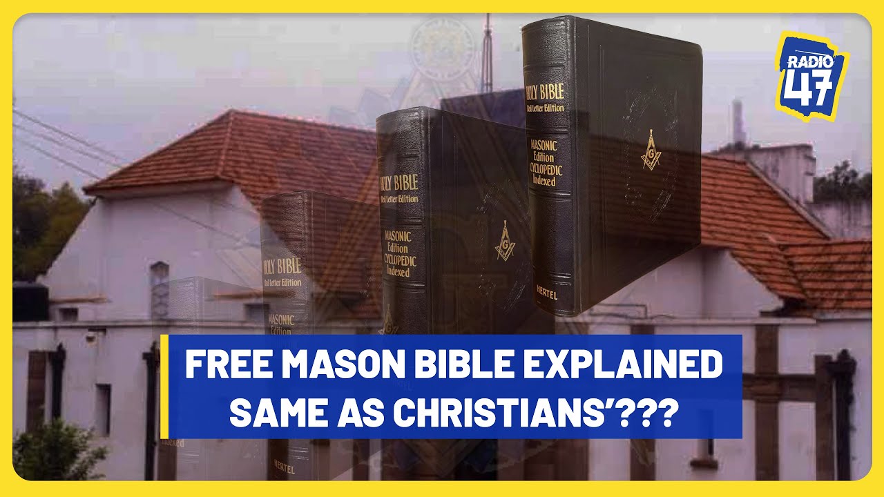 Freemason members use the same Bible Christians use!