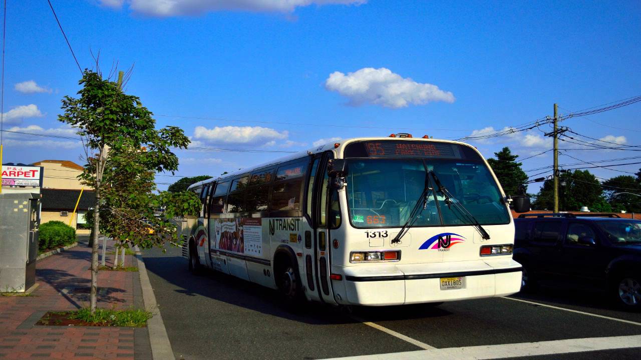 New Jersey Transit 1999 NovaBus RTS-06 1313 [ Audio Recording ]