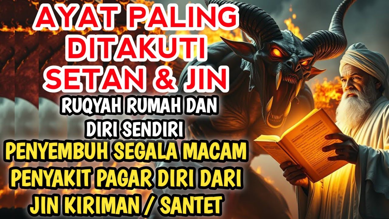 RUQYAH RUMAH PENGUSIR JIN, SETAN & SIHIR DI RUMAH & TUBUH, PENENANG HATI & PIKIRAN | ALAA AQEL