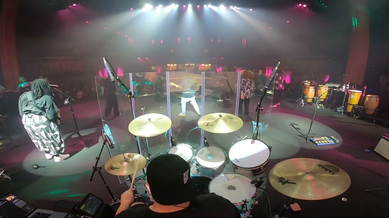 @christafariband lTop Rankin’” Drum Cam live in São Paulo,Brazil
