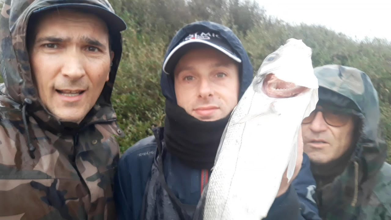 Surfcasting con Vento, Pioggia e Mare Montante...