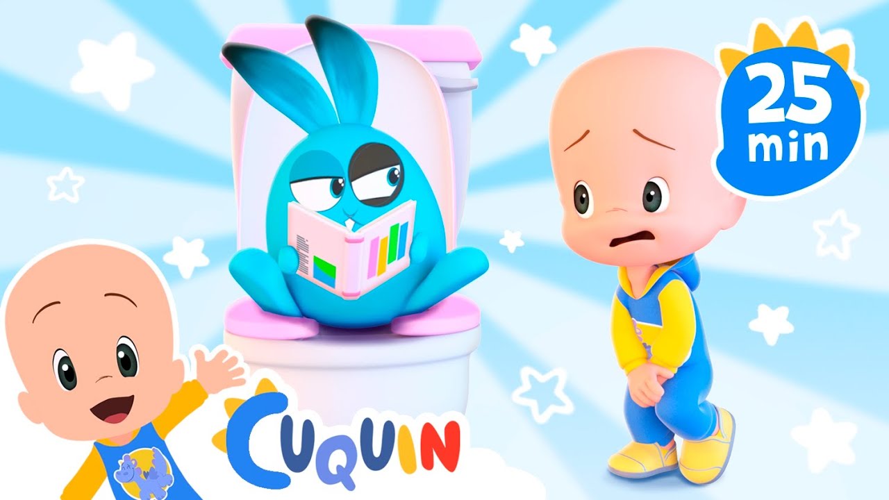 Let's fix Cuquin's toilet | Kids Education | Cleo & Cuquin