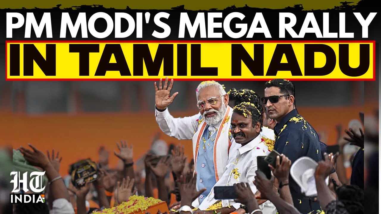 PM Modi LIVE | PM Modi Rally in Trichy, Announces Key Development Projects Across Tamil Nadu