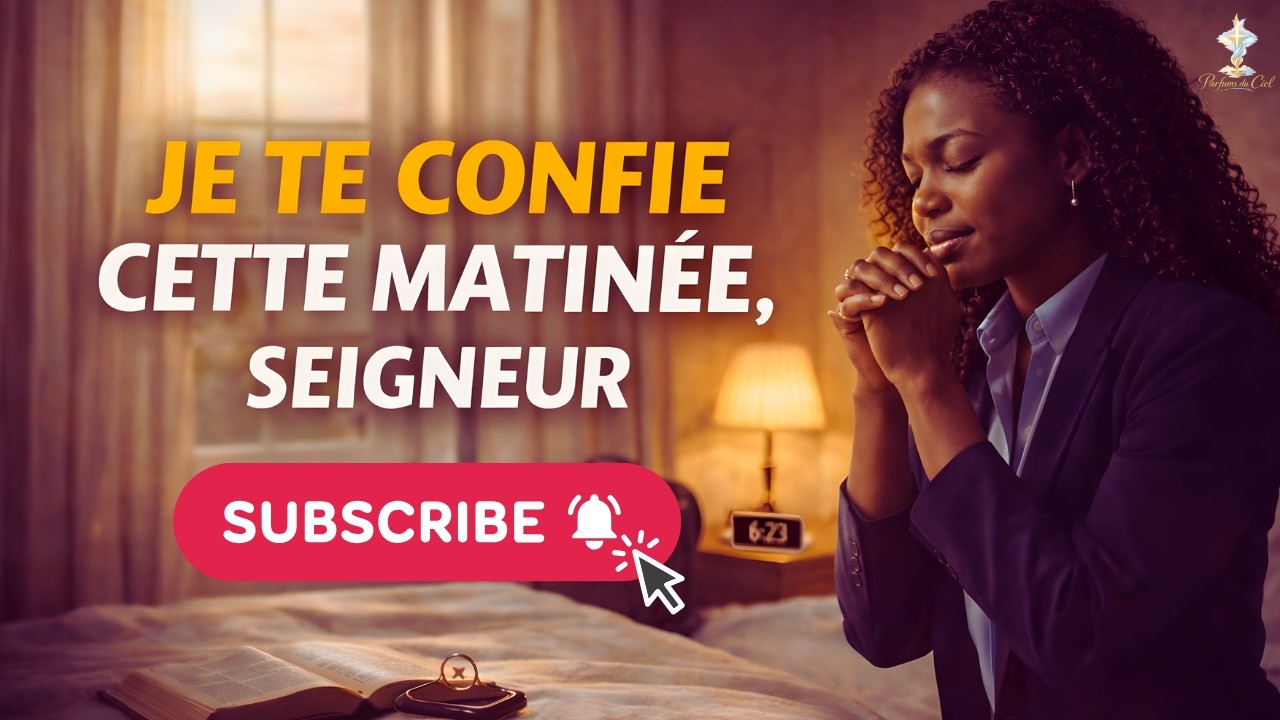 JE TE CONFIE CETTE MATINÉE, SEIGNEUR