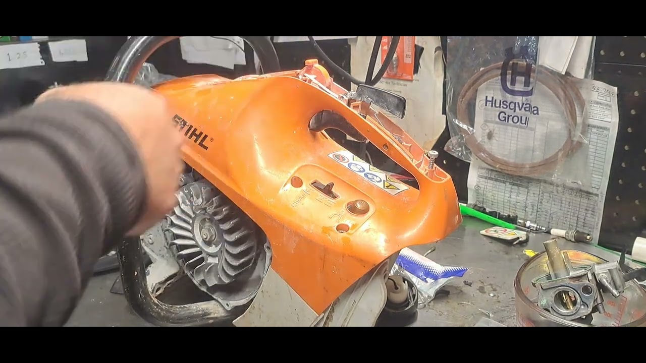 RDMJ. Parte #4. TS 420 STIHL, COMO CAMBIAR EL CARBURADOR EN UN  CORTADOR DE CONCRECTO.