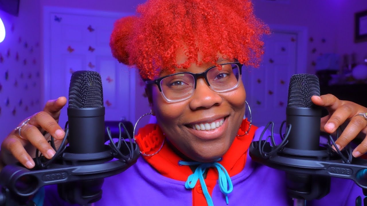 ASMR Testing Out My Dream Microphones (R&Oslash;DE NT1) | whispers, mouth sounds, mic scratching/brushing