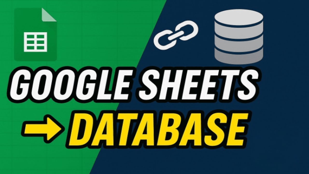 Build Apps Faster: Use Google Sheets as Your Database - Code With Mark