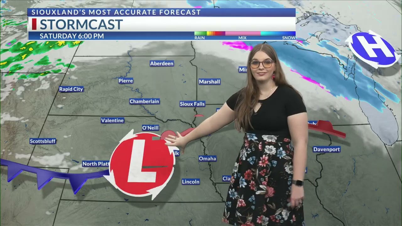 KCAU 9 Morning Forecast with Taylor King - 3/20/2026