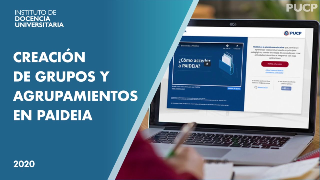 Creaci&oacute;n de grupos y agrupamientos en Paideia