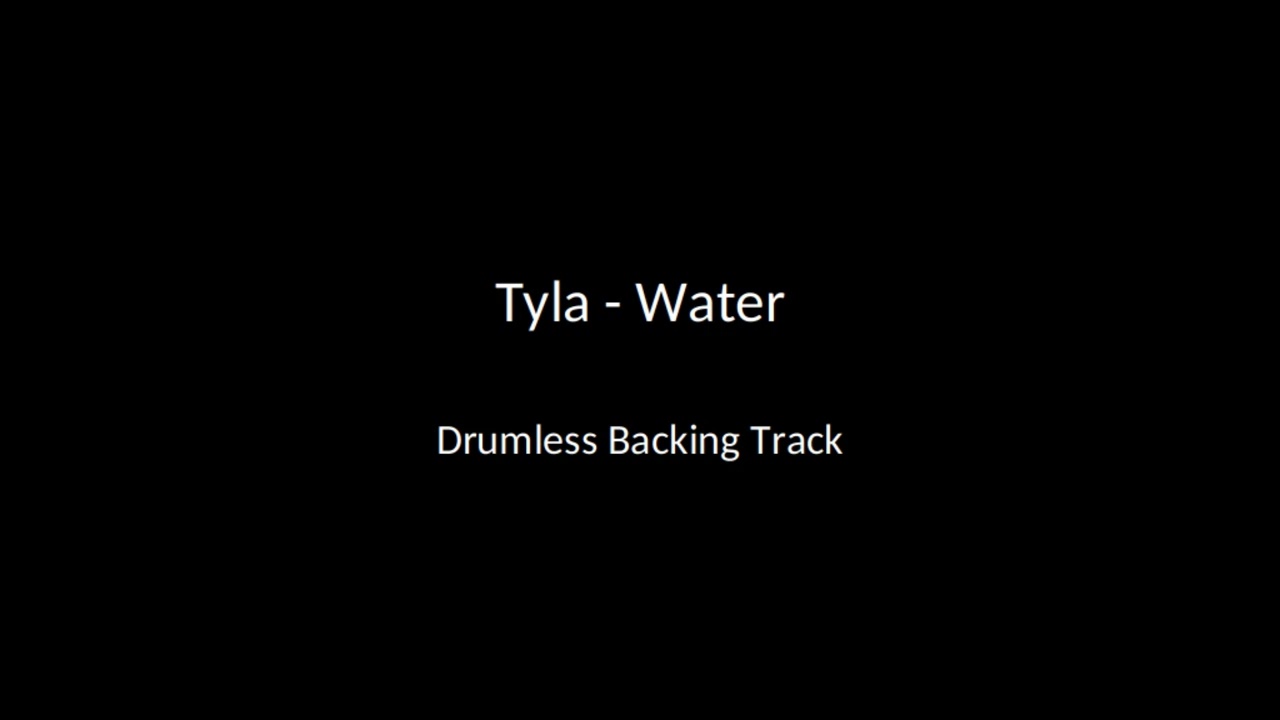 Tyla - Water  (Drumless)